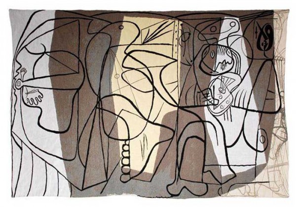 Jules-Pansu-Picasso-Wandteppich-Le-Peintre