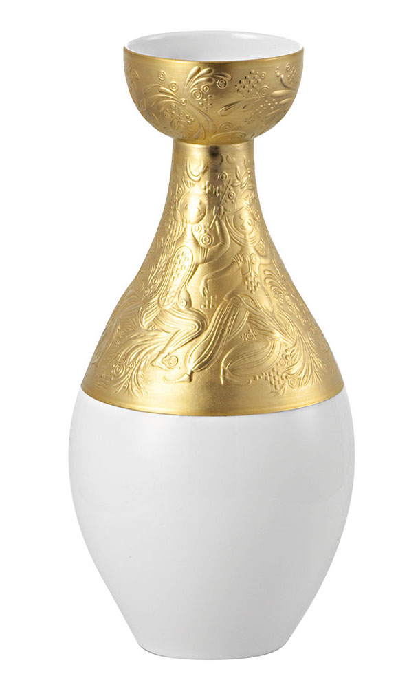 Rosenthal Zauberflöte Sarastro Vase von Bjørn Wiinblad I Rosenthal