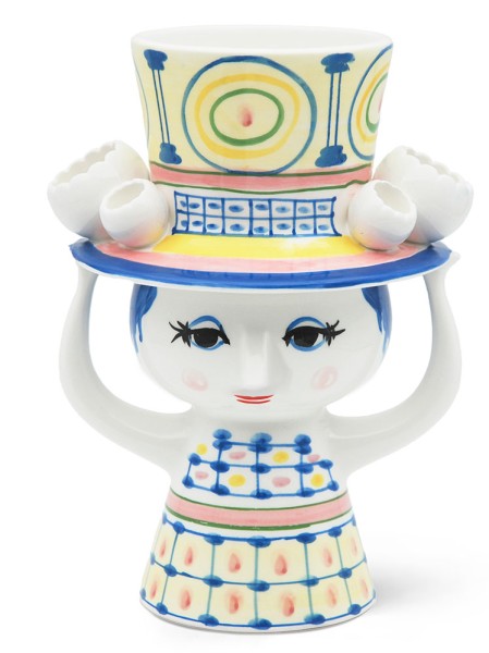 Bjørn-Wiinblad-Lady-with-Hat-Vase