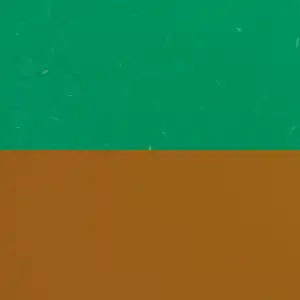 Minzgrün / Ocker