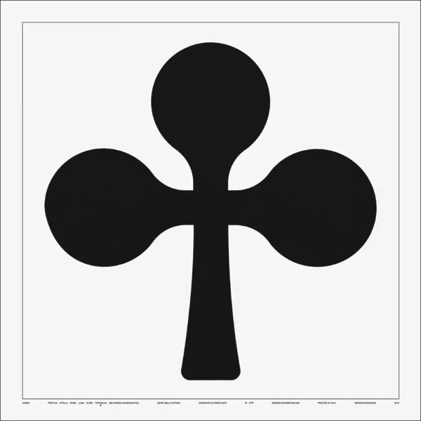 Enzo-Mari-Undici-Trifoglio-Plakat-Danese-Milano