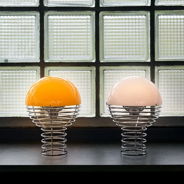 Wire Portable Lamp von Verner Panton I ø 18 cm I Verpan
