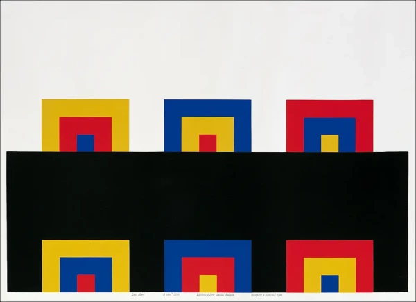 Enzo-Mari-Le-Porte-Plakat-Danese-Milano