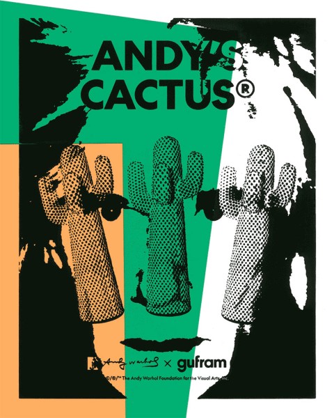 Andy's Green Cactus von Guido Drocco und Franco Mello I Gufram | Markanto