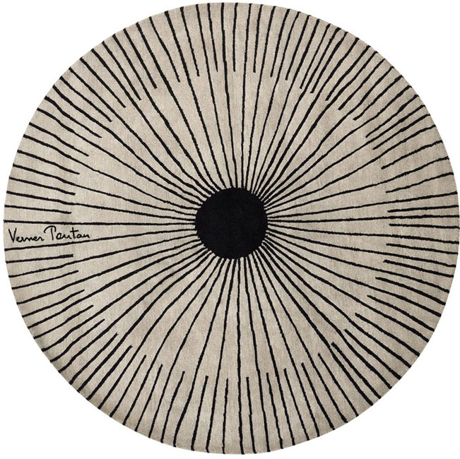 Panton-Teppich Rays von Verner Panton - Designercarpets | Markanto