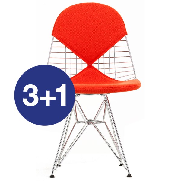 Wire Chair DKR-2 Bikini (4 Stühle)