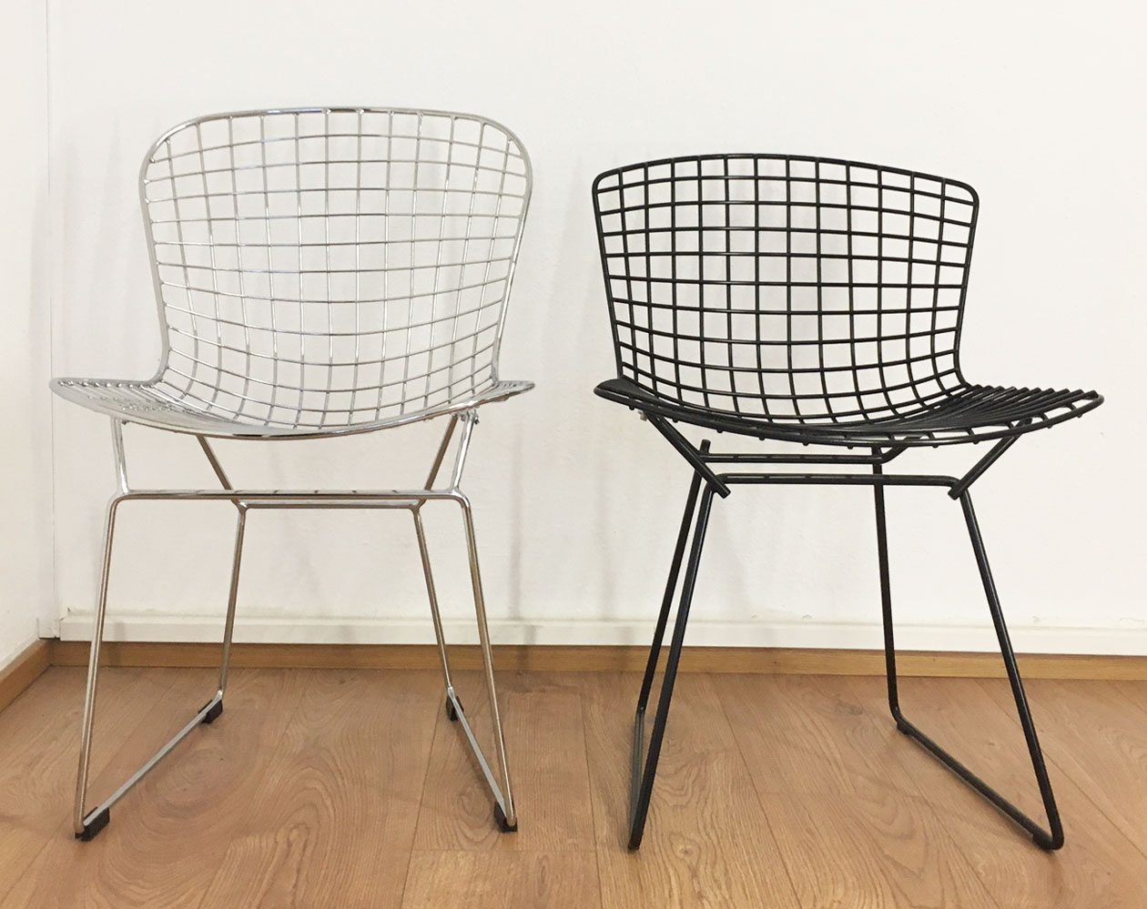 original und fälschung der bertoia chair  news design