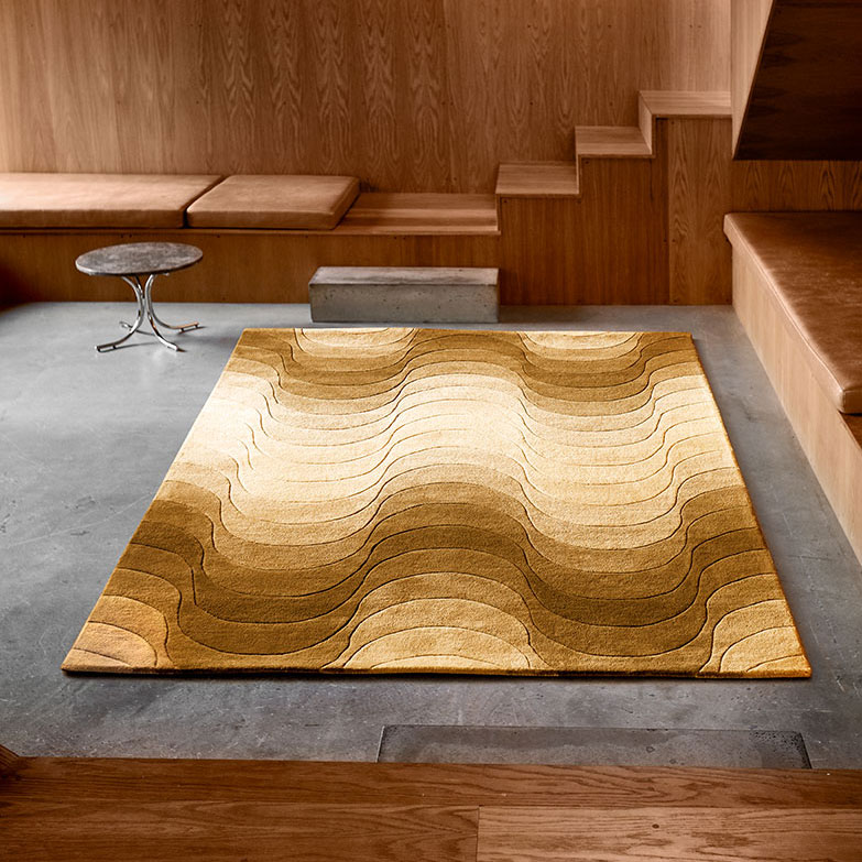Verpan Wave Teppich von Verner Panton I Verpan | Markanto