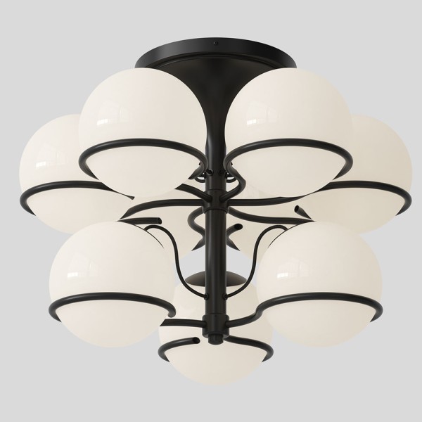 Astep-Le-Sfere-Deckenleuchte-Modell-2042/9-sarfatti