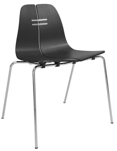 Kjaerholm-PK-3-Stuhl-Black-Version-Fritz-Hansen 
