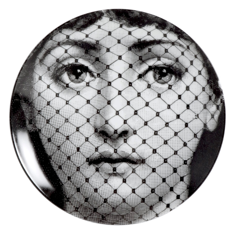 Wandteller 78: Burlesque von Piero Fornasetti I Fornasetti | Markanto