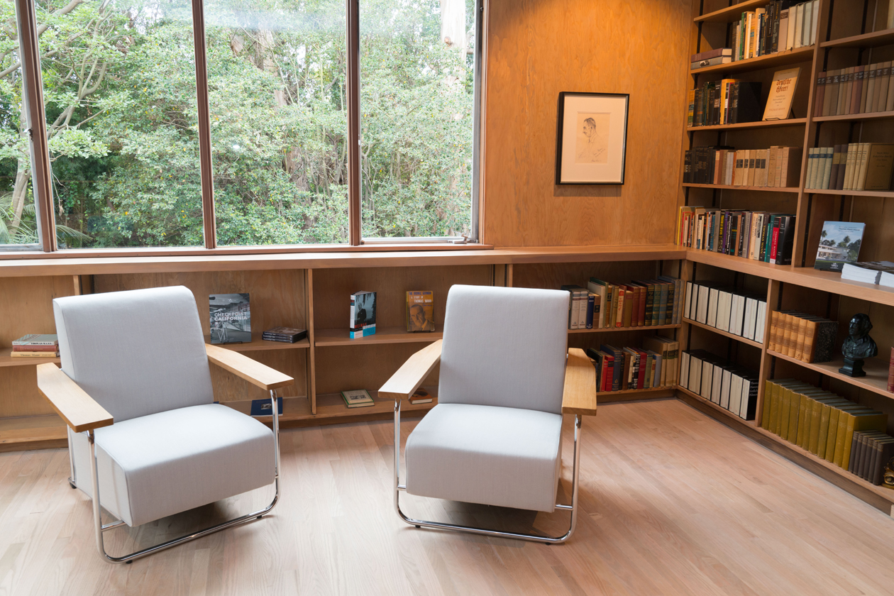 Lovell Chair von Richard Neutra im Thomas-Mann-Haus