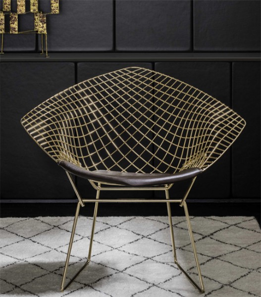 Knoll-Bertoia-Diamond-Chair-Gold-Edition